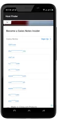 Howdy Host Finder SNI Hosts android App screenshot 3
